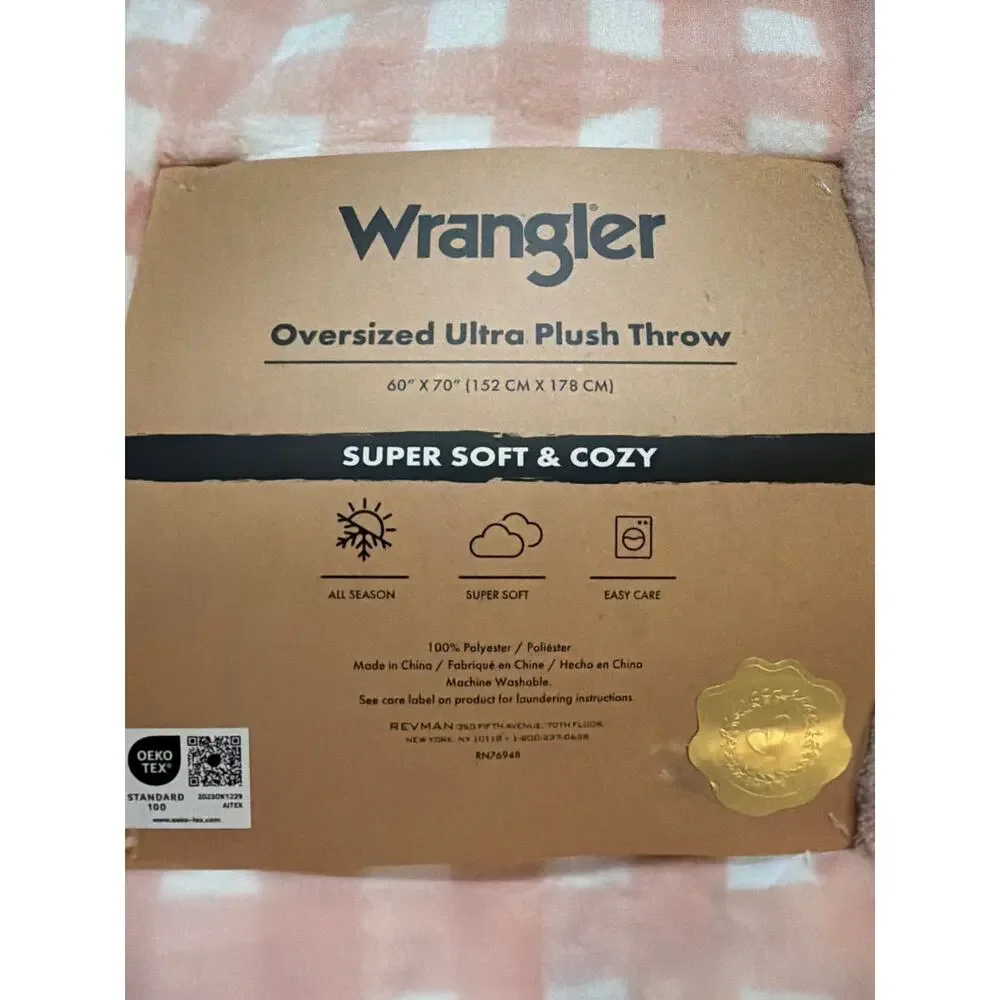 Wrangler cactus gingham